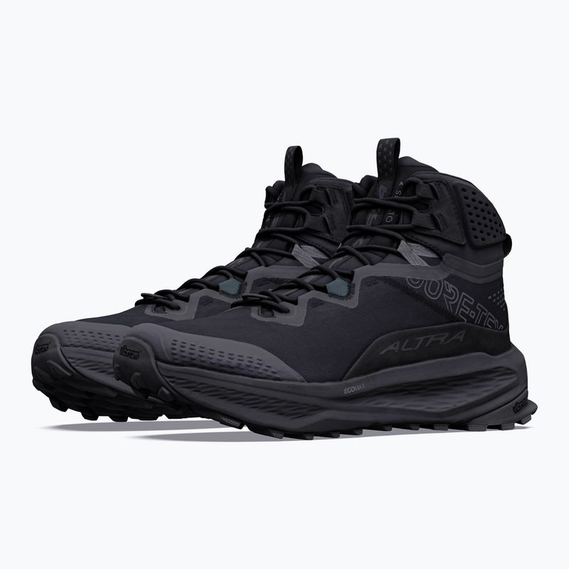 Кросівки для бігу чоловічі Altra Olympus 7 Mid GTX black/black/dark shadow 2