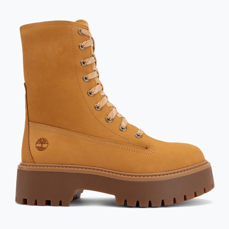 Взуття жіноче Timberland Stone Street Mid Lace Up wheat nubuck 2