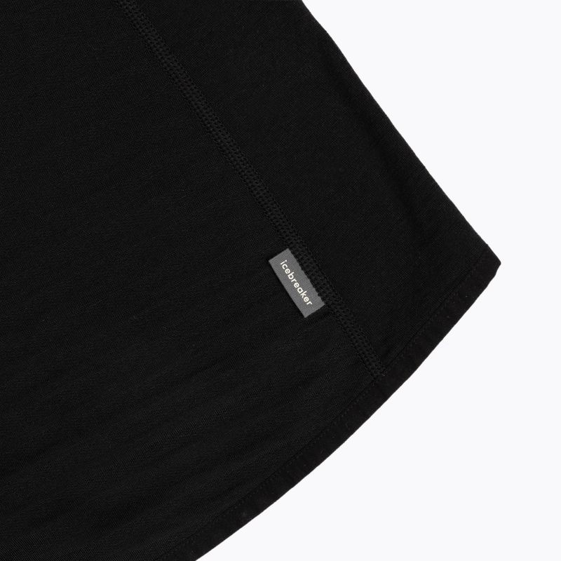 Кофта трекінгова жіноча Icebreaker Merino 300 Realfleece Descender Zip Hoodie black 3