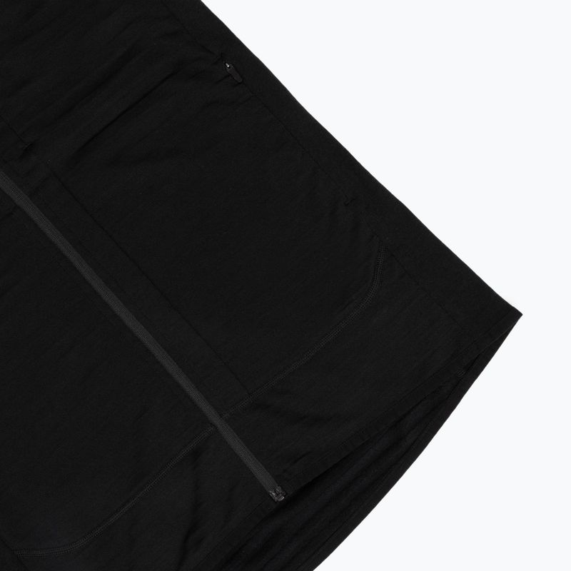 Кофта трекінгова жіноча Icebreaker Merino 300 Realfleece Descender Zip Hoodie black 5