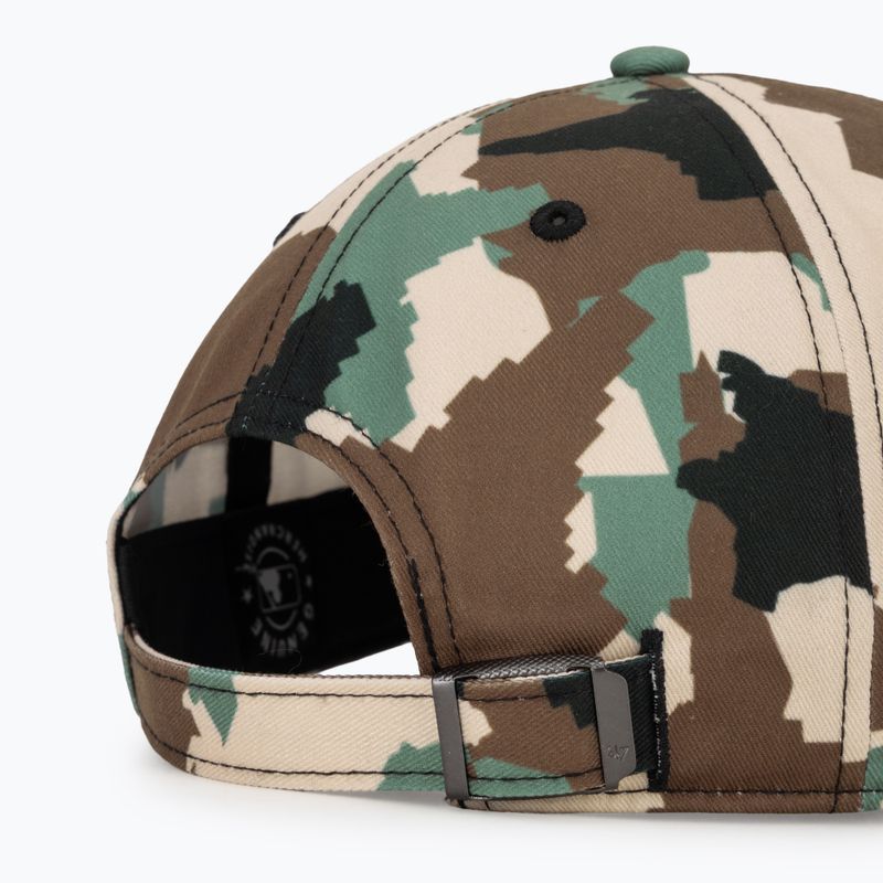 Кепка 47 Brand Detroit Tigers Digital Star CLEAN UP brown 4