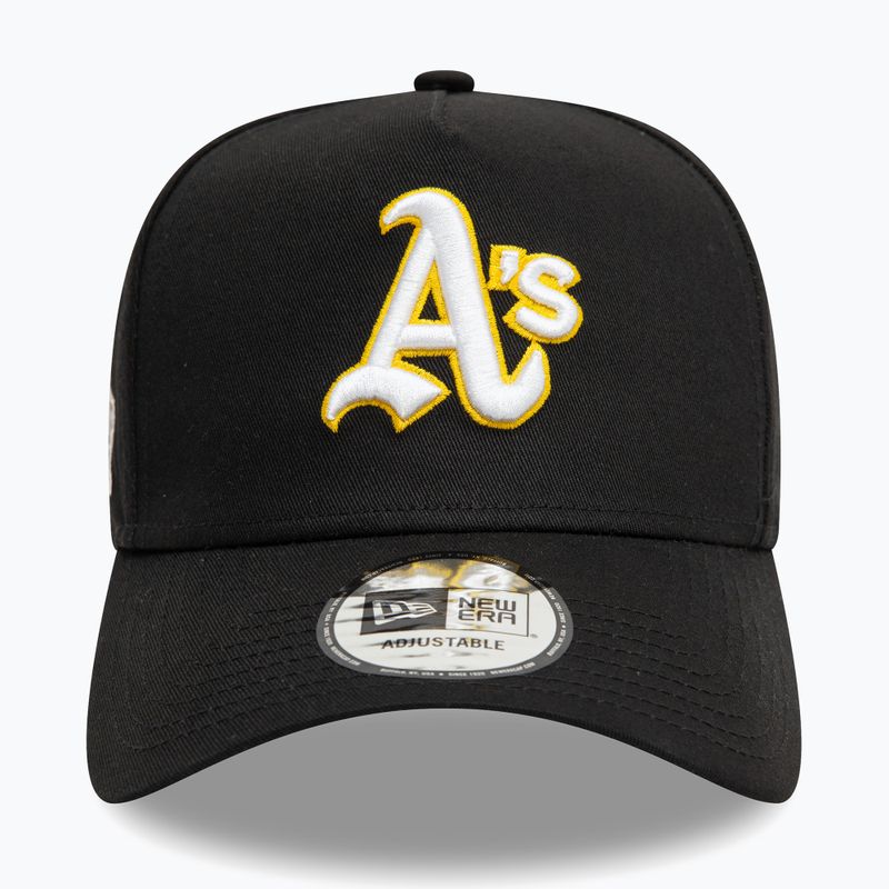 Бейсболка New Era WS EframeOakland Athletics чорна 2