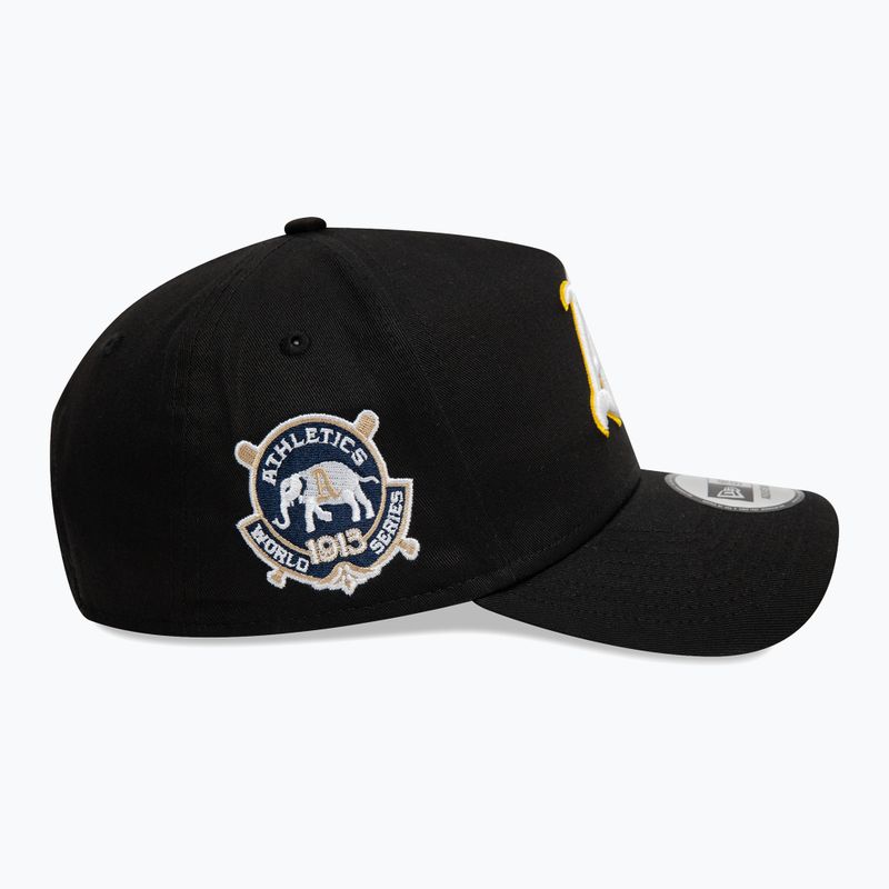 Бейсболка New Era WS EframeOakland Athletics чорна 4