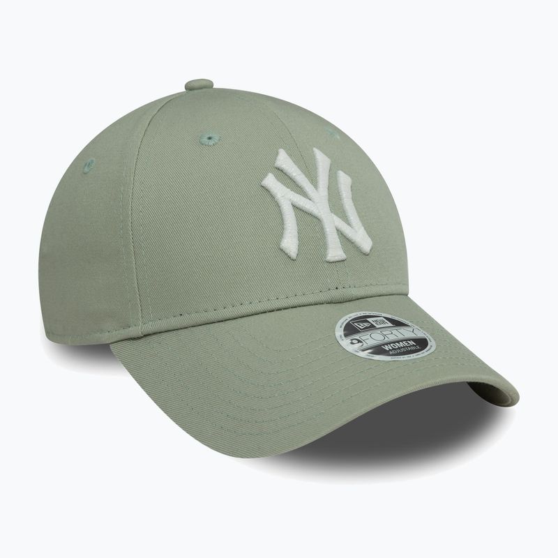 Бейсболка New Era Metallic Logo 9Forty New York Yankees зелена пастельна бейсболка