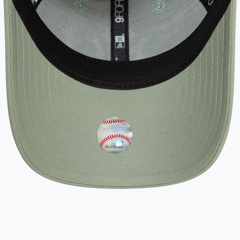 Бейсболка New Era Metallic Logo 9Forty New York Yankees зелена пастельна бейсболка 5