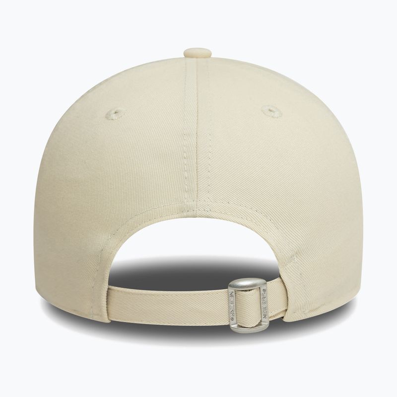 Бейсболка New Era League Essential 9Forty New York Yankees світло-бежева 4