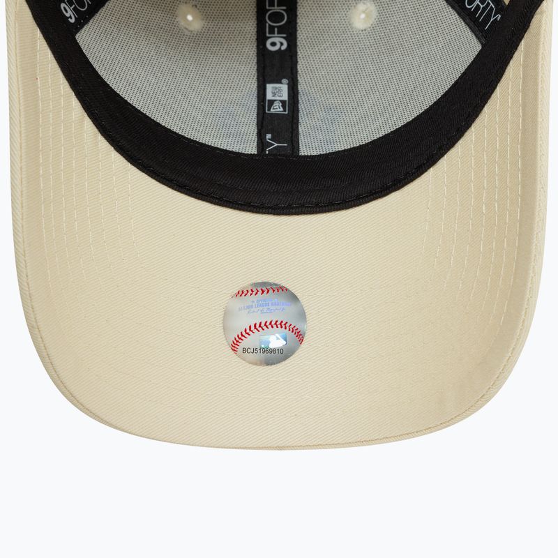 Бейсболка New Era League Essential 9Forty New York Yankees світло-бежева 5