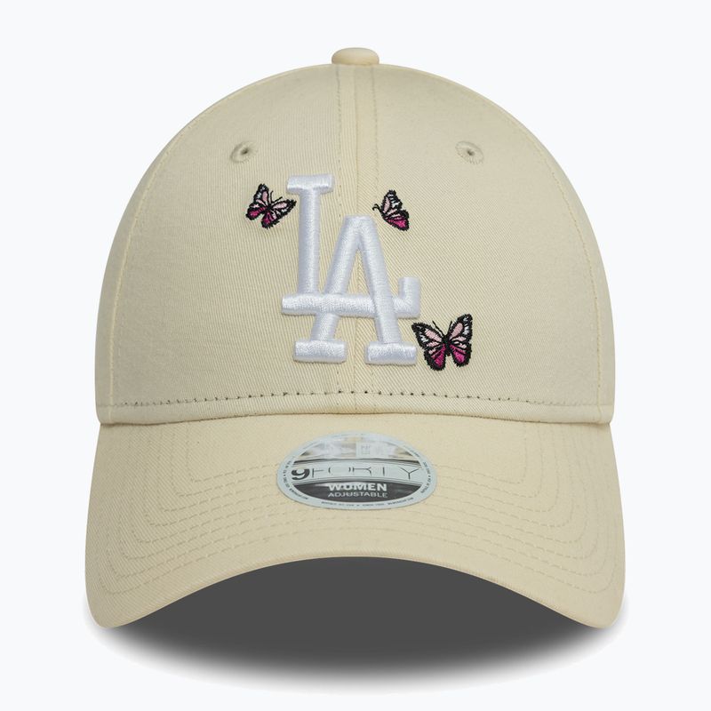 Кепка New Era Icon 9Forty Los Angeles Dodgers light beige 3