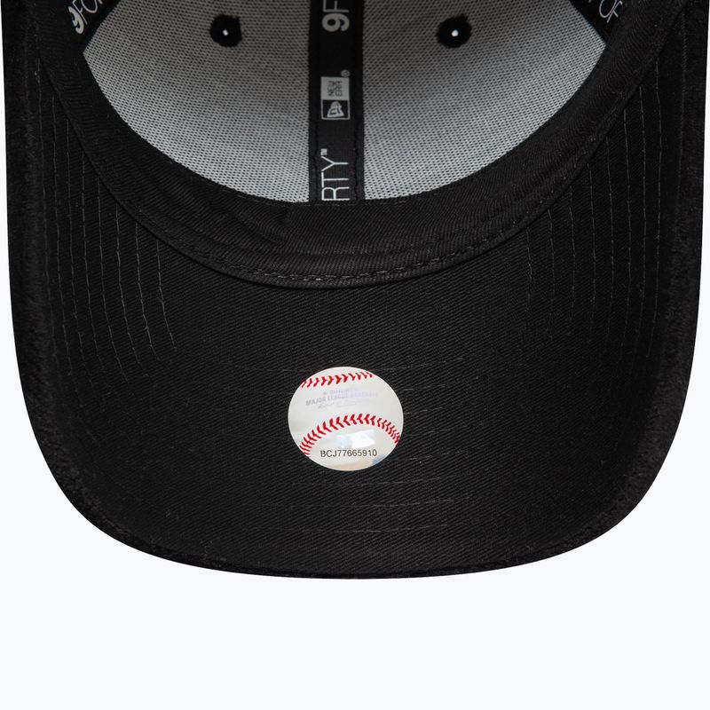 Бейсболка New Era Diamante Velour 9Forty Los Angeles Dodgers чорна 5