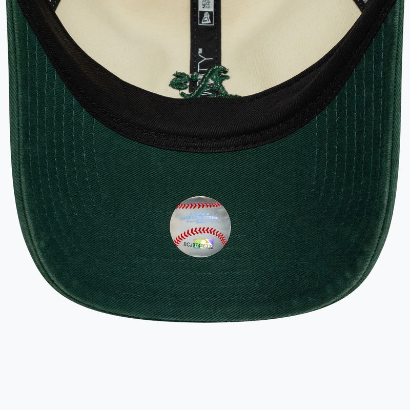 Кепка New Era 9Twenty Trucker Oakland Athletics light beige 5