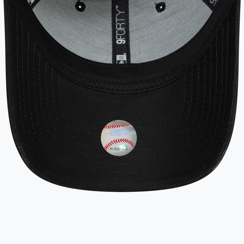Бейсболка New Era Team Outline 9Forty Los Angeles Dodgers чорна 5
