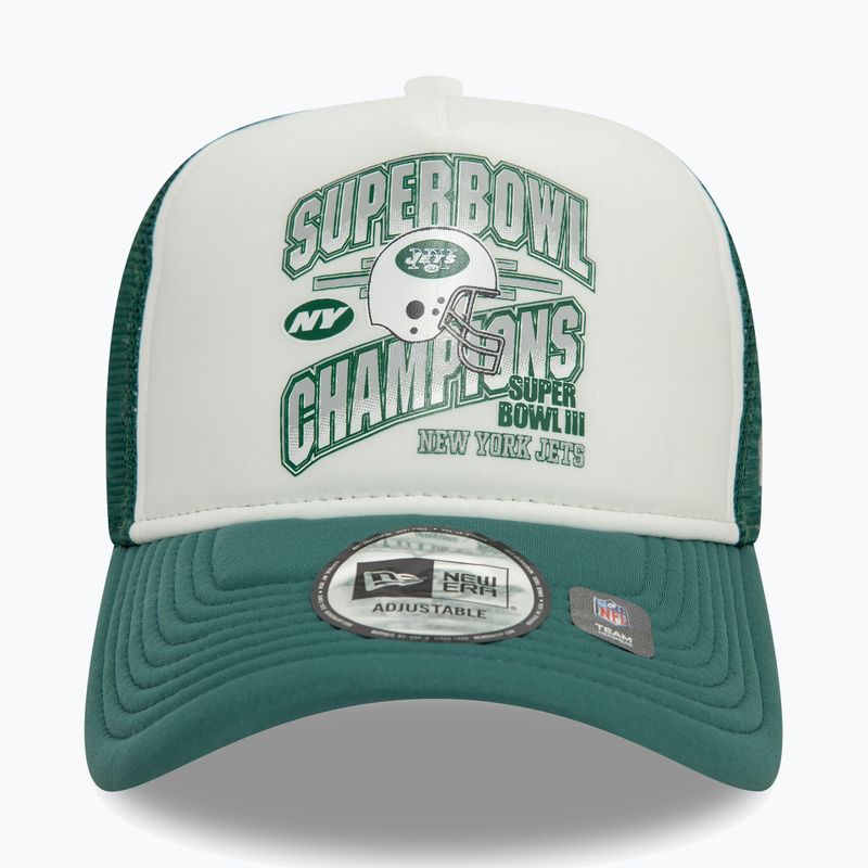 Кепка New Era Superbowl Trucker New York Jets green med 3