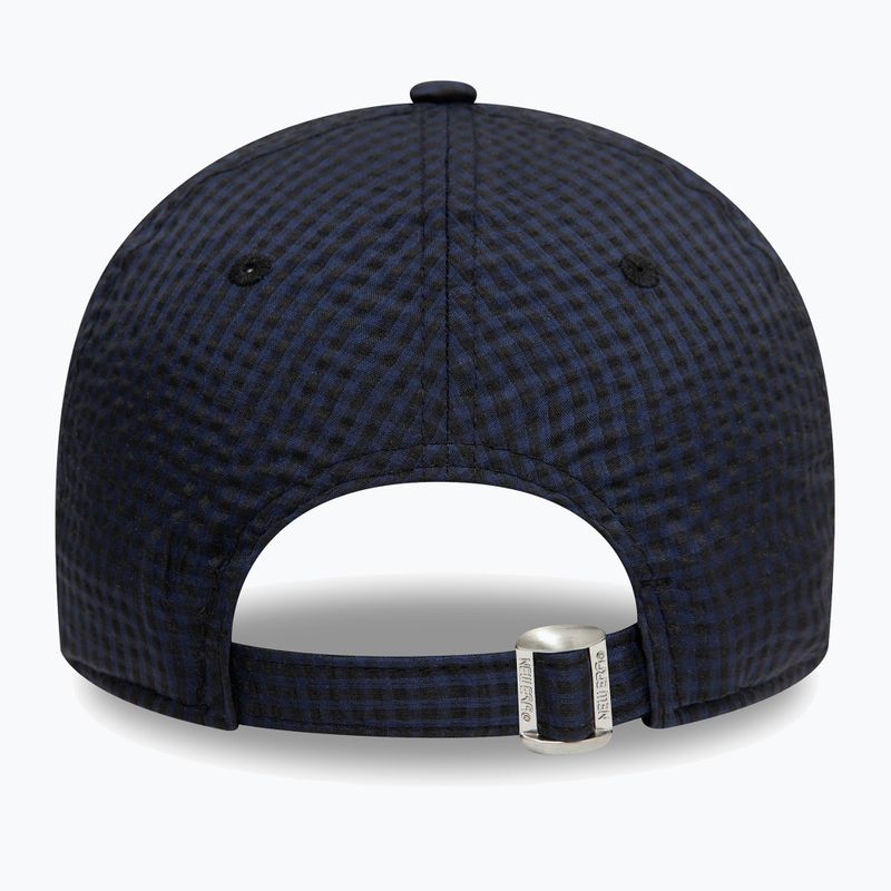 Бейсболка New Era Seersucker 9Forty New York Yankees темно-синя 4