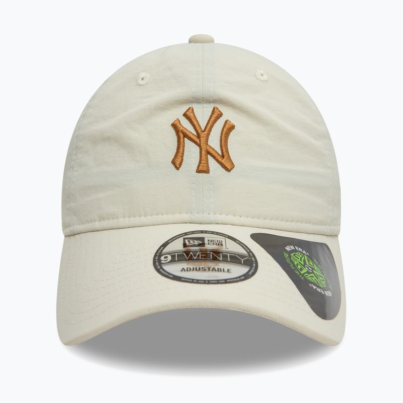 Бейсболка New Era Recycled 920 New York Yankees світло-бежева 2