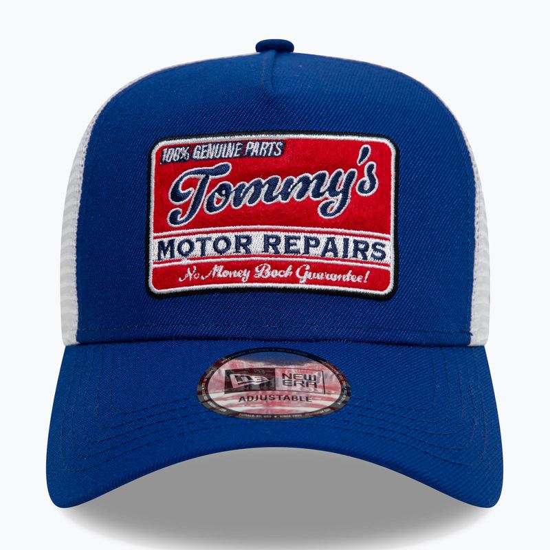 Бейсболка New Era NE Vintage Trucker синя 2