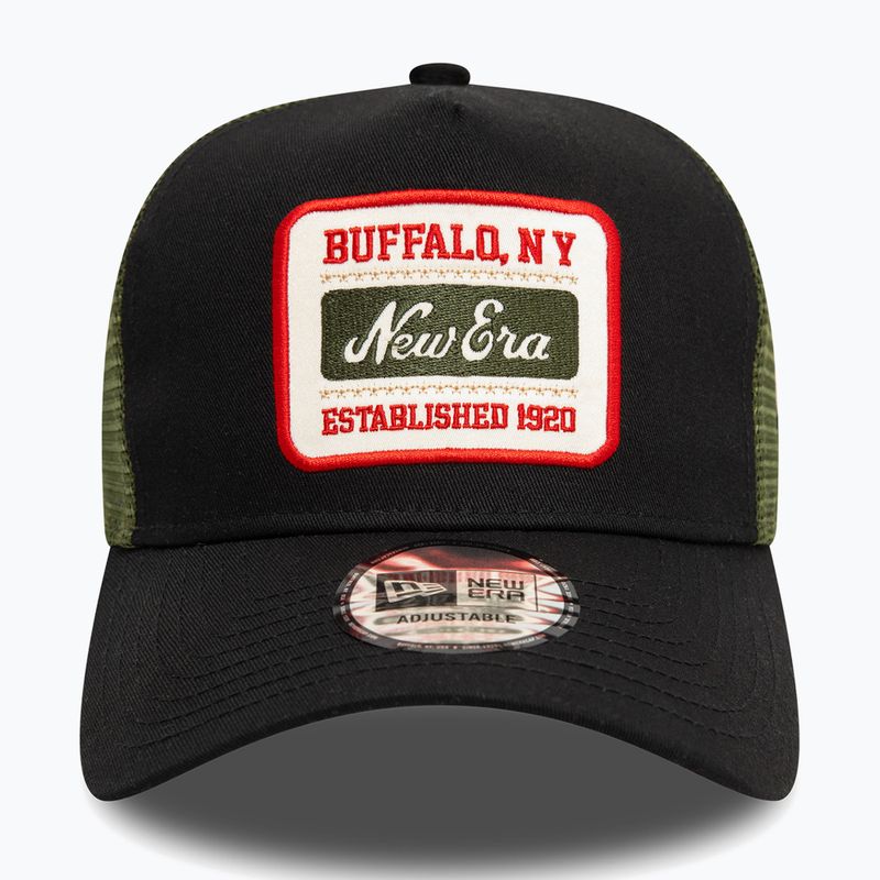 Бейсболка New Era NE Patch Trucker чорна 3