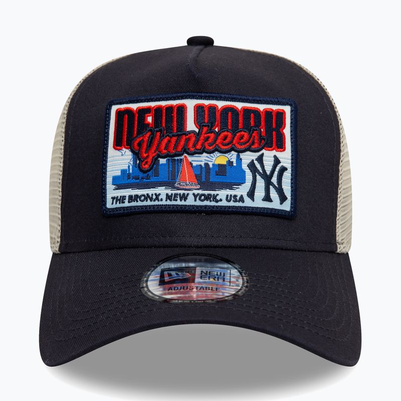 Бейсболка New Era MLB Patch Trucker New York Yankees військово-морська 2