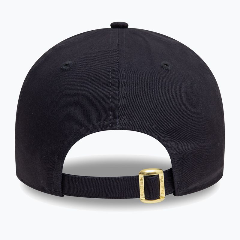 Бейсболка New Era Metallic 9Forty Los Angeles Lakers темно-синій 4