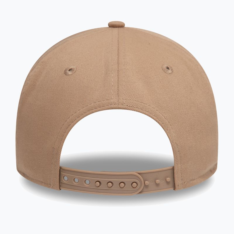 Бейсболка New Era номерний знак Eframe медно-бежевого кольору 4