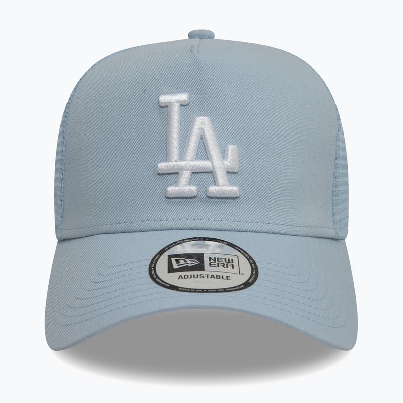 Бейсболка New Era League Essential Trucker Los Angeles Dodgers пастельно-блакитного кольору 2