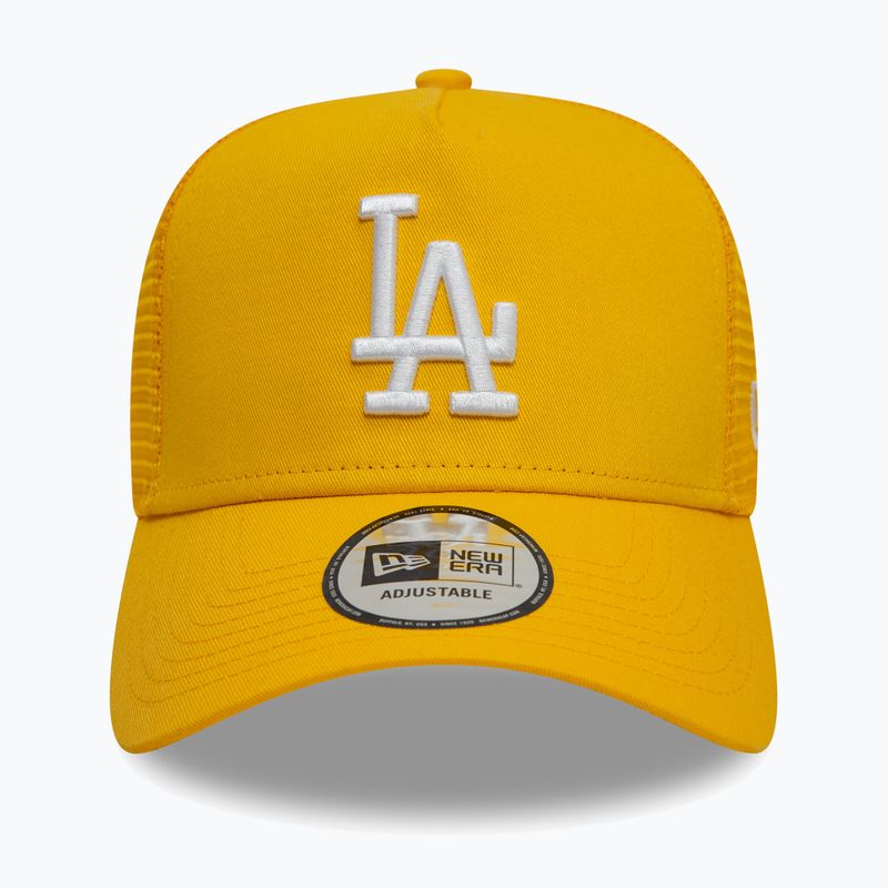 Бейсболка New Era League Essential Trucker Los Angeles Dodgers середньо-жовта 2