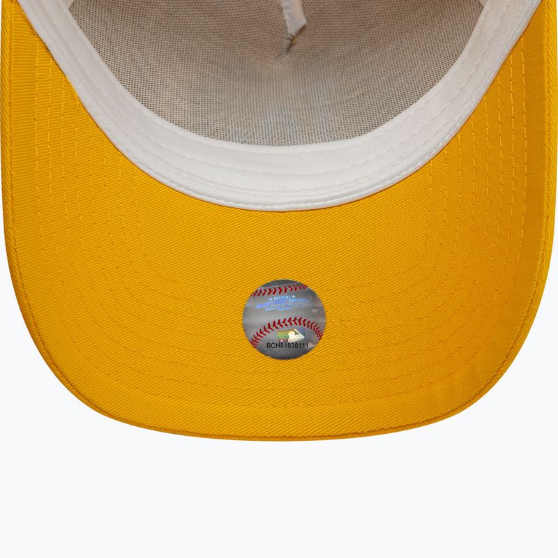 Бейсболка New Era League Essential Trucker Los Angeles Dodgers середньо-жовта 5