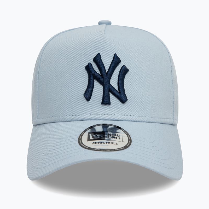 Бейсболка New Era League Essential Eframe New York Yankees пастельно-блакитна 2