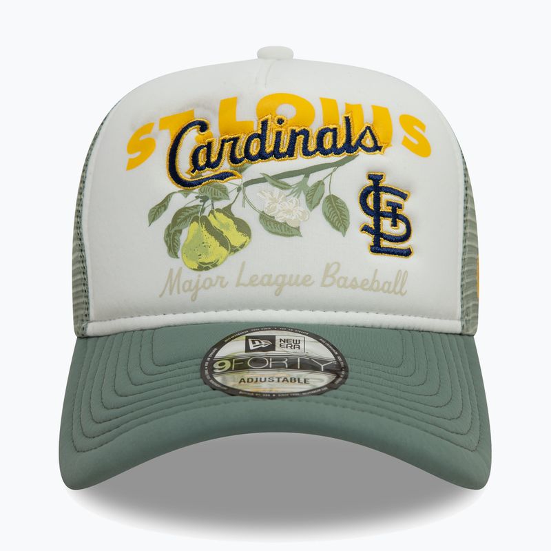 Бейсболка New Era Fruit Graphics Trucker ST. St. Louis Cardinals зелена пастель 2
