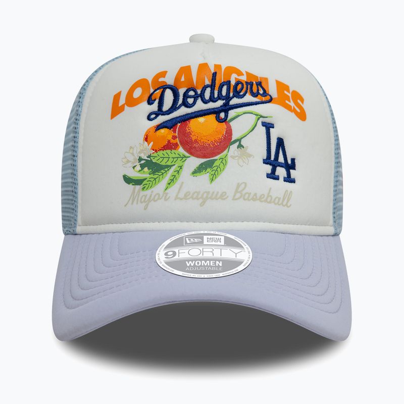 Бейсболка New Era Fruit Graphics Trucker Los Angeles Dodgers пастельно-блакитна 2