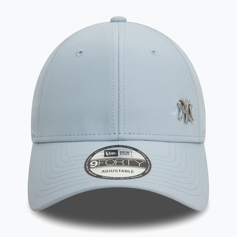 Бейсболка New Era Flawless 9Forty New York Yankees пастельно-блакитна 2