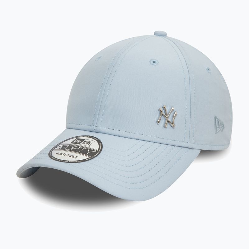 Бейсболка New Era Flawless 9Forty New York Yankees пастельно-блакитна 3