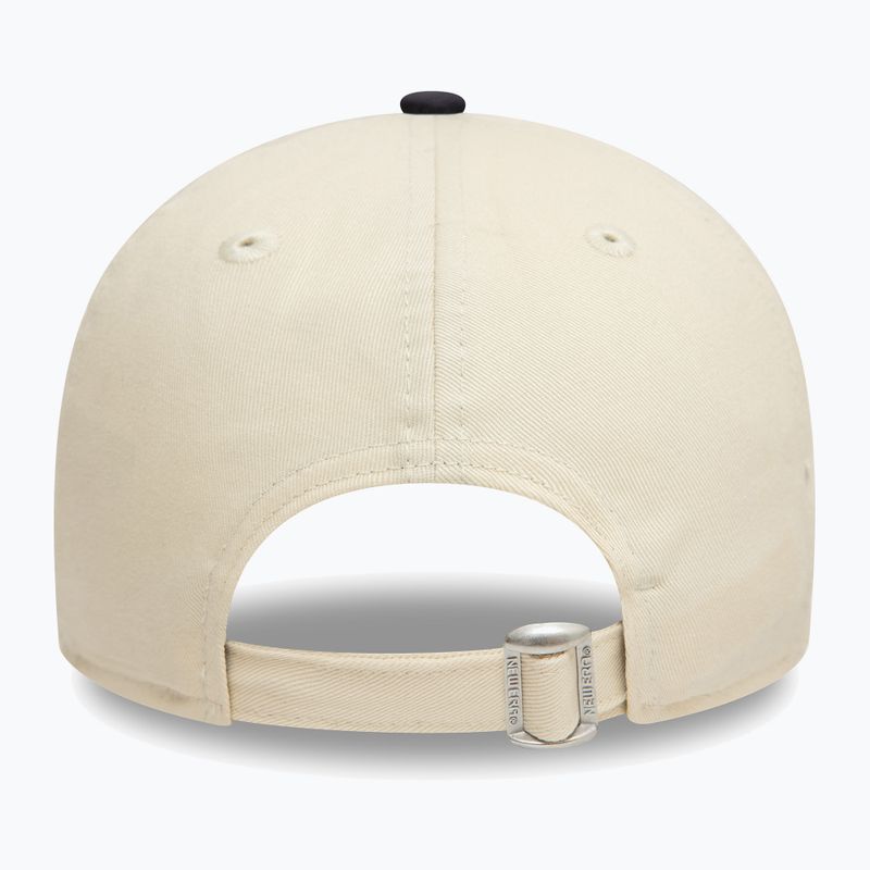 Бейсболка New Era Colourblock 9Forty New York Yankees світло-бежева 4