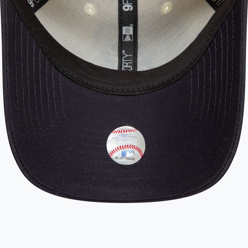 Бейсболка New Era Colourblock 9Forty New York Yankees світло-бежева 5
