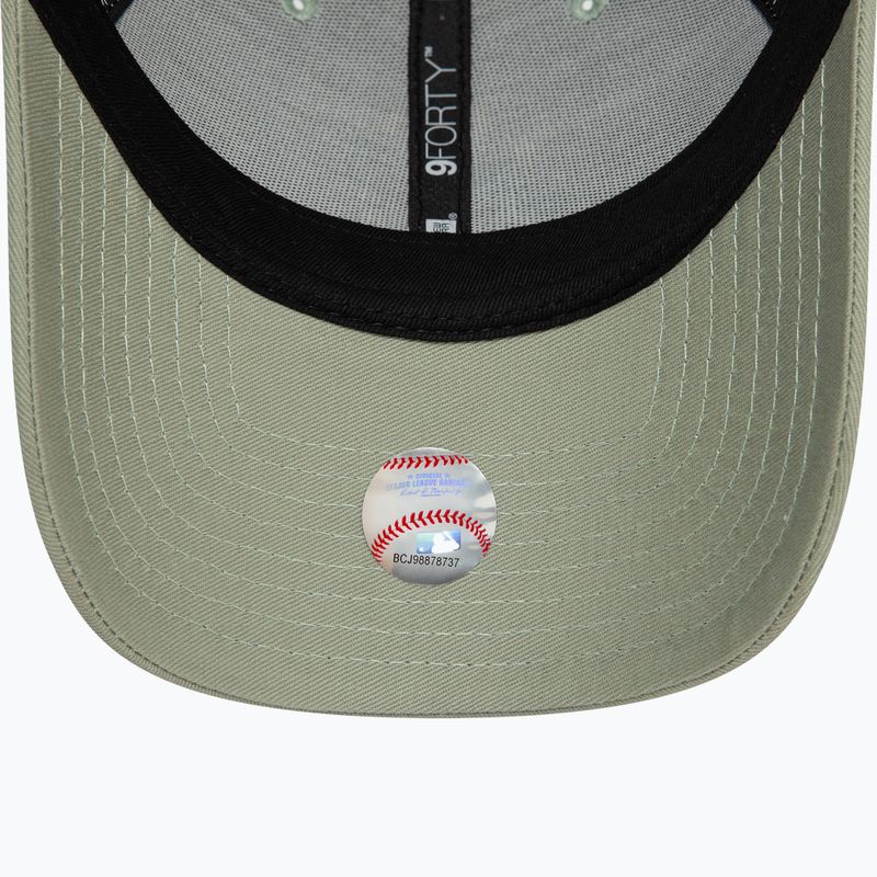 Бейсболка New Era Camo Infill 9Forty New York Yankees зелена пастельна 5