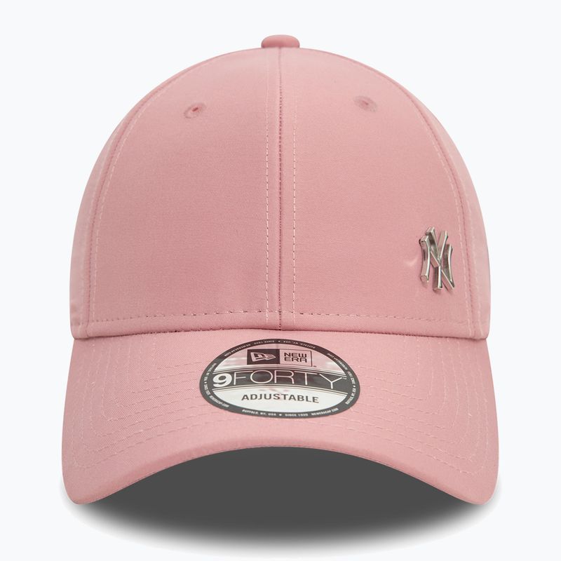Бейсболка New Era Flawless 9Forty New York Yankees темно-рожева 3