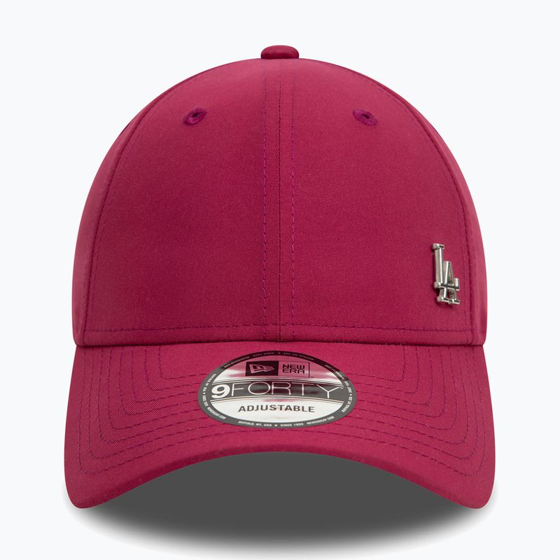 Бейсболка New Era Flawless 9Forty Los Angeles Dodgers темно-червона 2