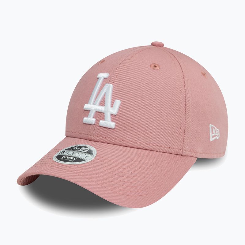 Бейсболка New Era League Essential 9Forty Los Angeles Dodgers темно-рожева 3
