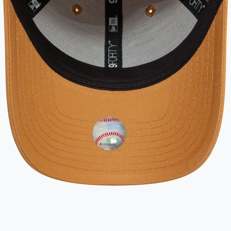 Бейсболка New Era League Essential 9Forty Detroit Tigers темно-бежева 5