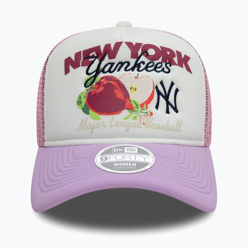 Бейсболка New Era Fruit Graphics Trucker New York Yankees темно-рожева 3