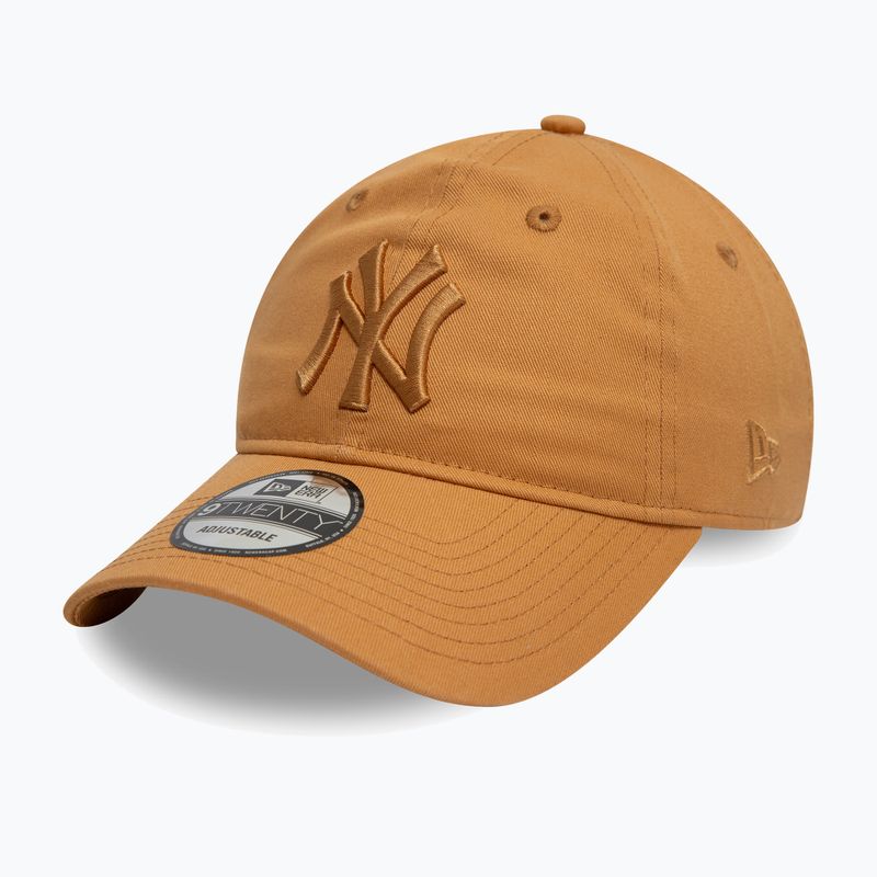 Бейсболка New Era League Essential 920 New York Yankees темно-бежева 3
