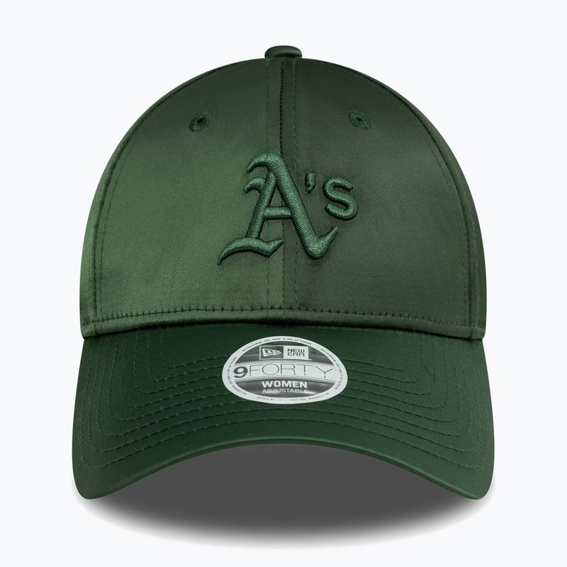 Кепка New Era Satin 9Forty Oakland Atletics dark green 3