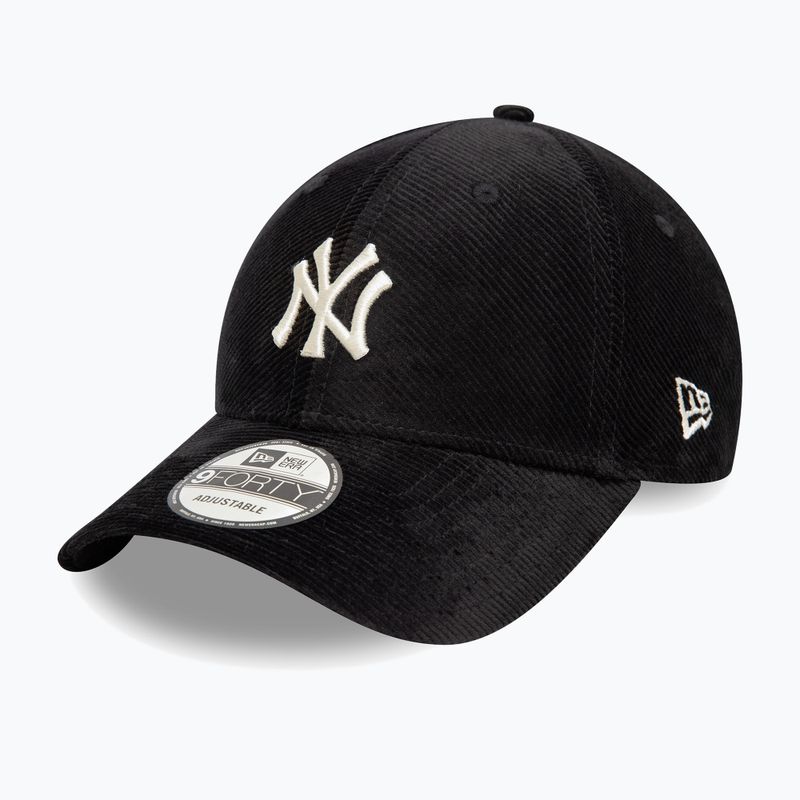Бейсболка New Era Cord 9Forty New York Yankees чорна 3