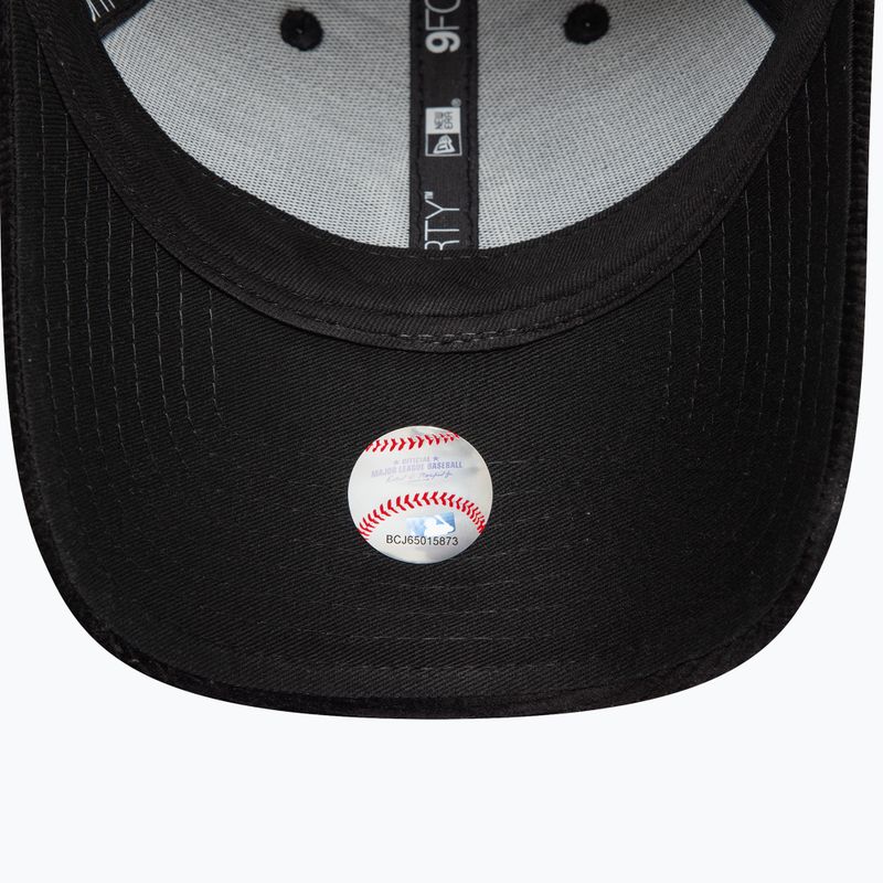 Бейсболка New Era Cord 9Forty New York Yankees чорна 5