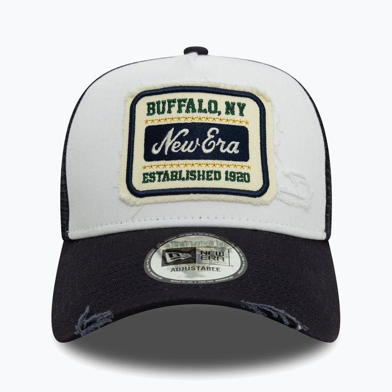Кепка New Era NE Patch Distressed Trucker біла 2