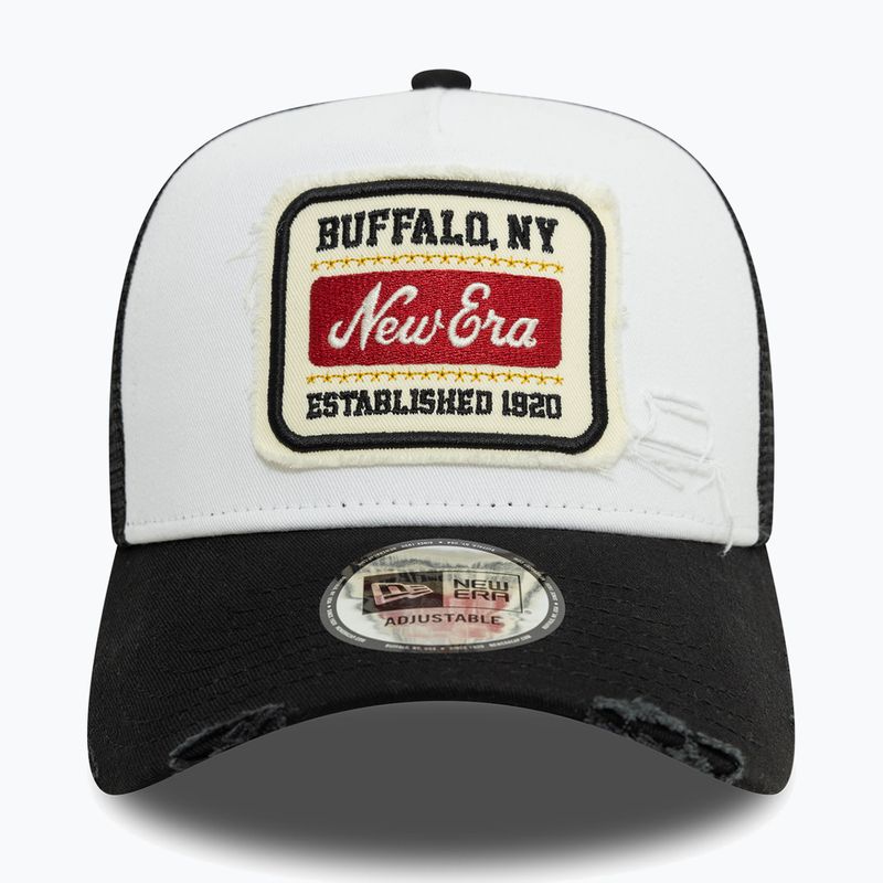 Кепка New Era NE Patch Distress Trucker біла 2