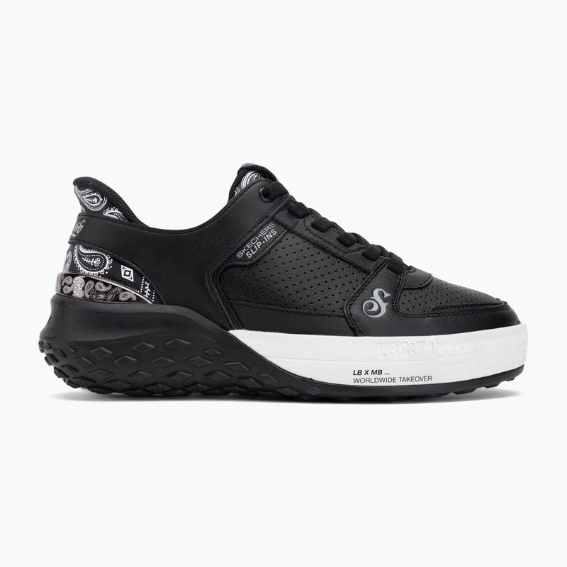 Кросівки чоловічі SKECHERS Sizzle Snoop Sizzle Toke Slip-Ins black 2