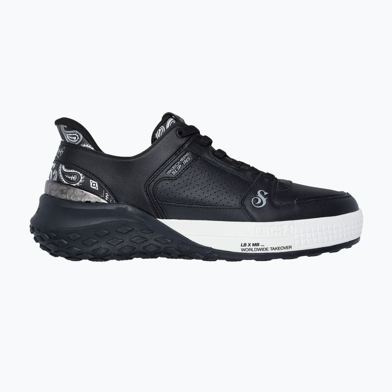 Кросівки чоловічі SKECHERS Sizzle Snoop Sizzle Toke Slip-Ins black 9