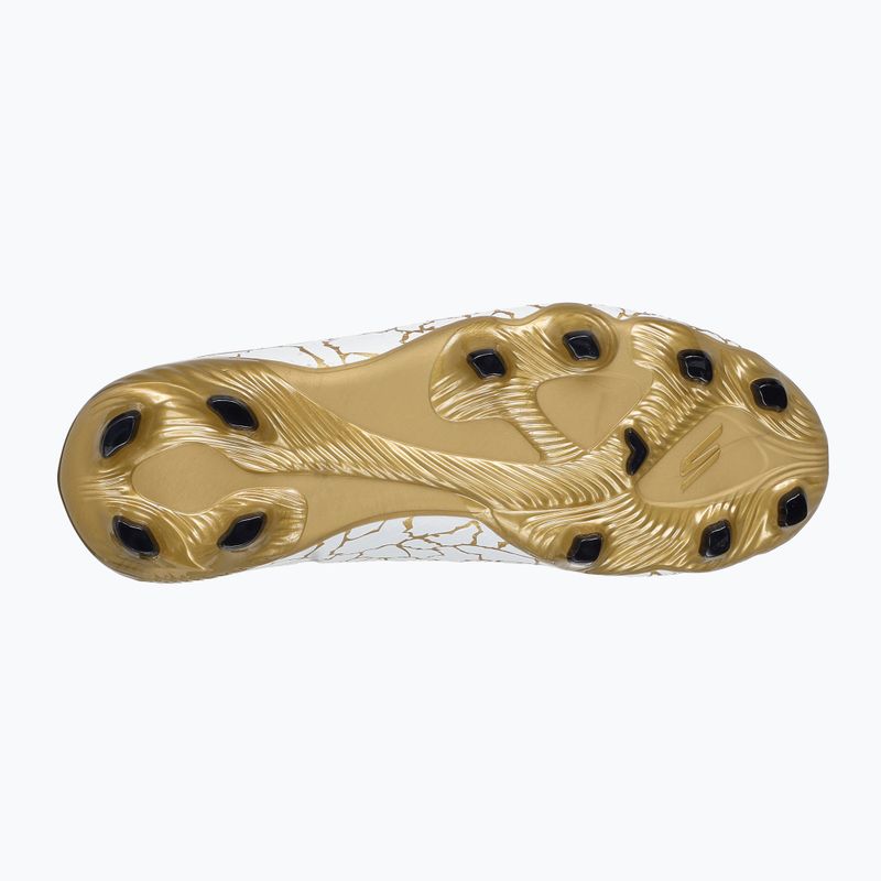Кросівки футбольні дитячі SKECHERS Skx_ 1.5 Youth Jr FG white/gold 12