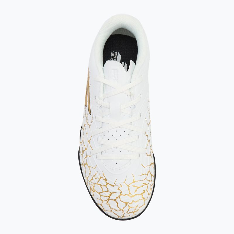 Кросівки футбольні дитячі SKECHERS Skx_1.5 Youth Jr TF white/gold 5
