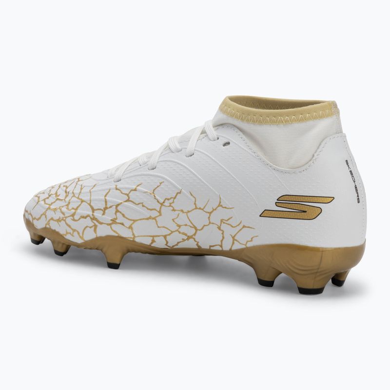 Кросівки футбольні дитячі SKECHERS Skx_1.5 High Td Jr FG white/gold 3